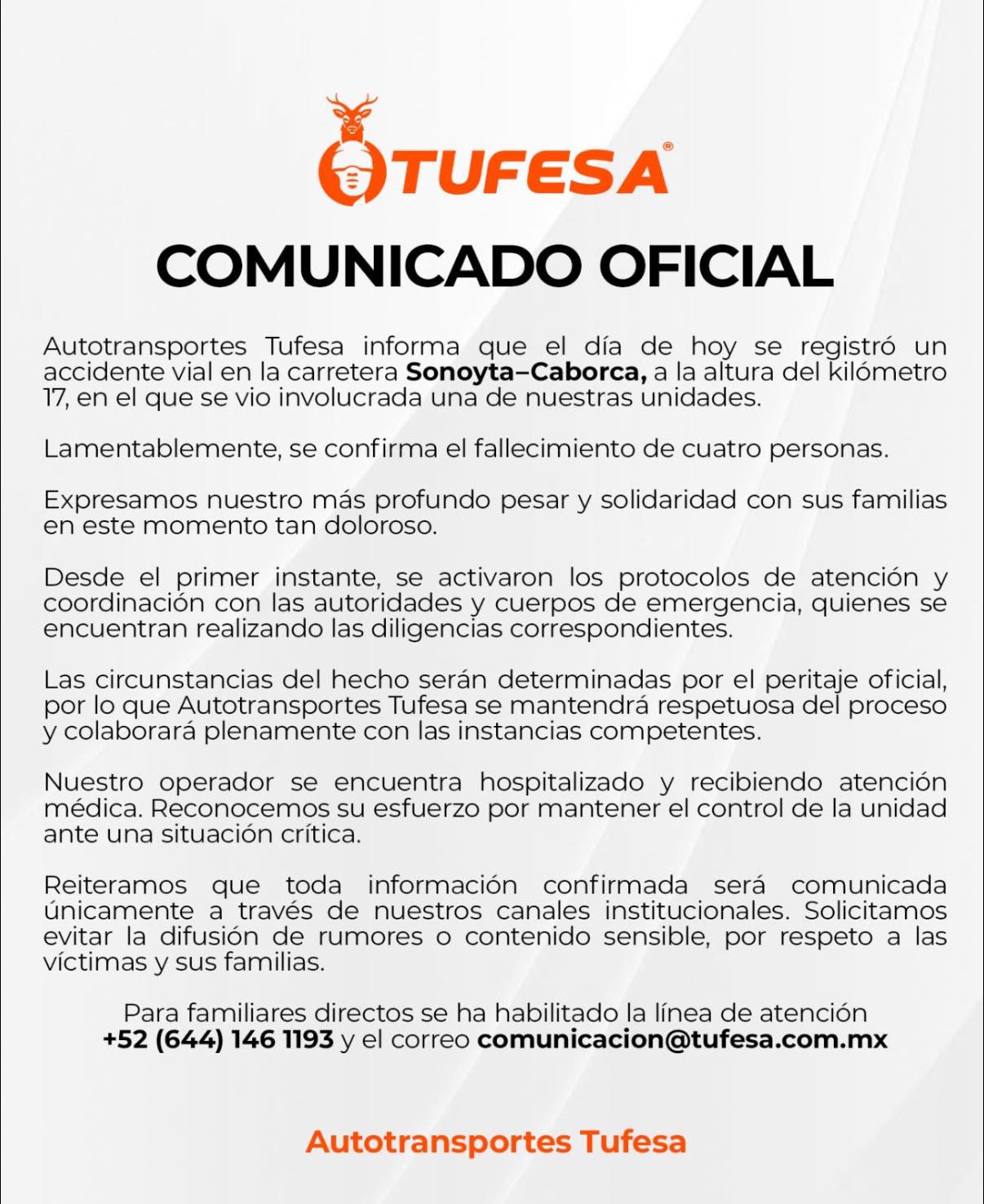 comunicado