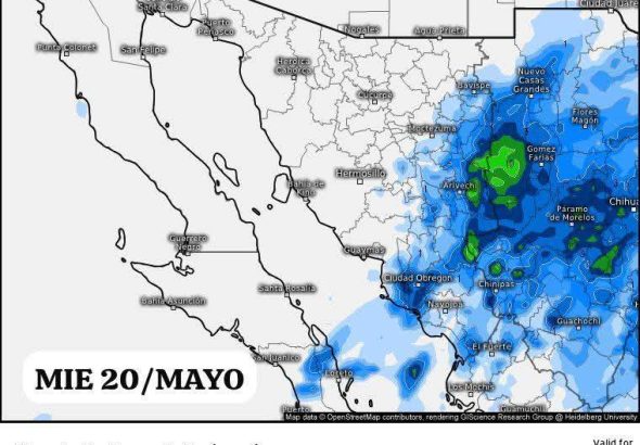 lluvias en navojoa